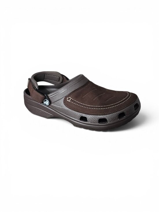 Crocs Men\'s Classic Yukon Vista II LiteRide Clogs Slip on Shoe Brown Size 8 main image 7